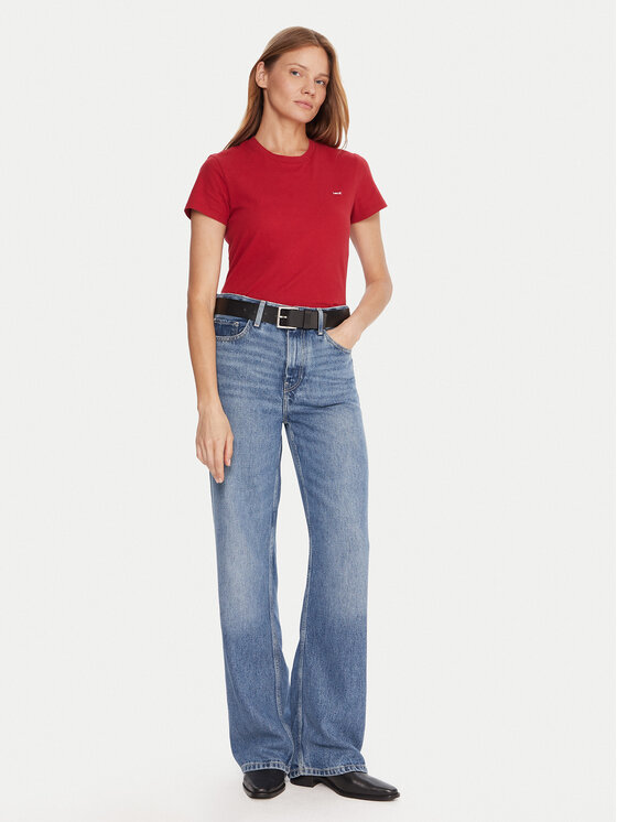 Levi's® Levi's® T-Shirt Perfect 39185-0382 Rot Regular Fit
