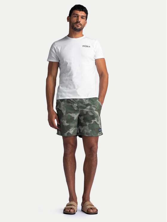 Petrol Industries Petrol Industries T-Shirt M-1040-TSR635 Λευκό Regular Fit