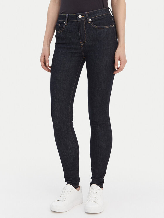 Tommy Hilfiger Tommy Hilfiger Jeansy Como WW0WW42487 Tmavomodrá Skinny Fit