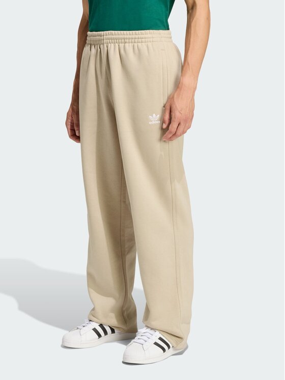 adidas adidas Spodnie dresowe 150893 Beżowy Loose Fit