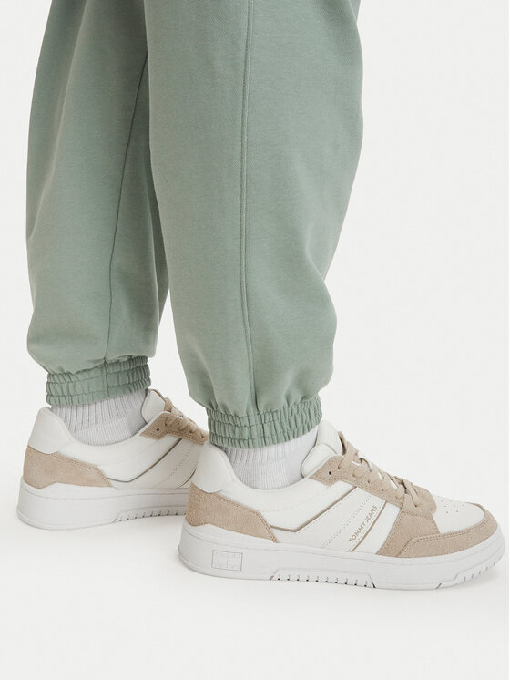 Tommy Hilfiger Tommy Hilfiger Donji dio trenerke Essential UM0UM03911 Svijetlo zelena Relaxed Fit