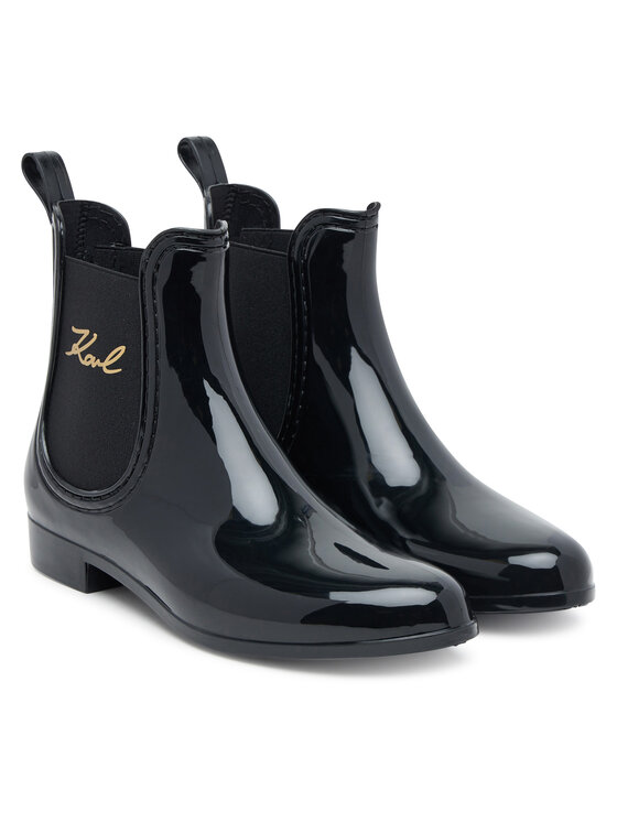 KARL LAGERFELD KARL LAGERFELD Kalosze Kalosh II KL94775 Czarny