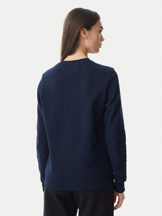 Tommy Jeans Tommy Jeans Μπλούζα Ess Logo DW0DW22829 Σκούρο μπλε Regular Fit