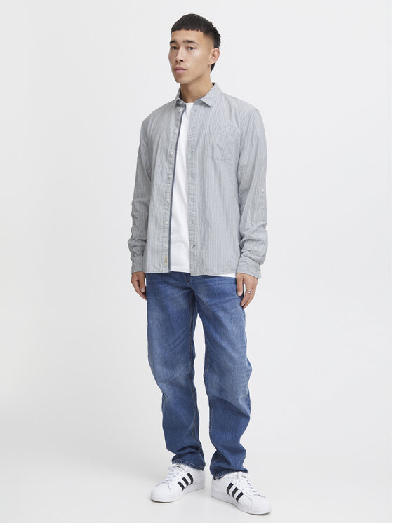 Blend Blend Koszula 20716373 Niebieski Regular Fit