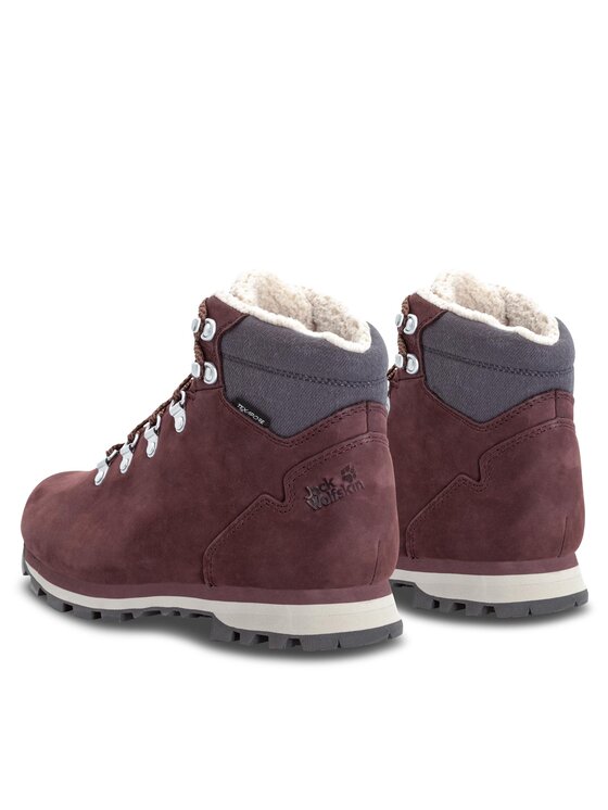 Jack Wolfskin Jack Wolfskin Trekingová obuv Thunder Bay Texapore Mid W 4053681 Bordó