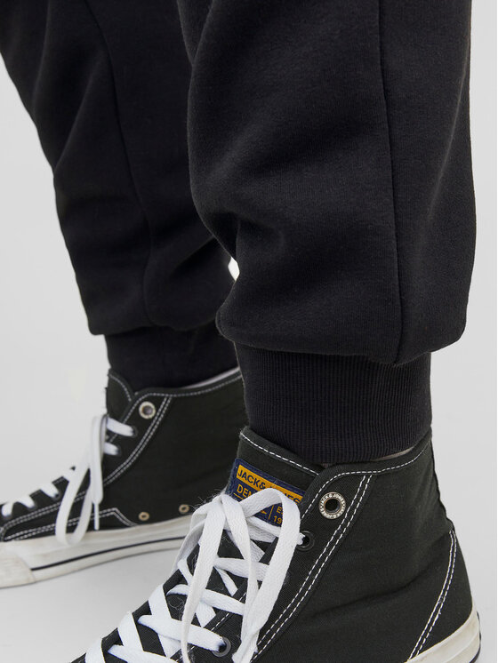Jack & Jones Jack & Jones Spodnie dresowe Gordon 12249274 Czarny Regular Fit