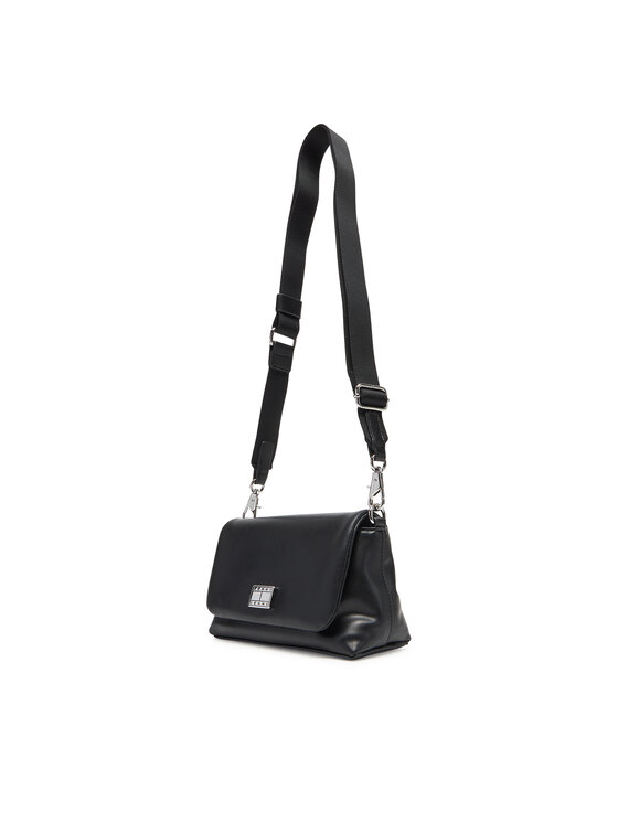Tommy Jeans Tommy Jeans Τσάντα Tjw American Cool Flap Crossover AW0AW17550 Μαύρο