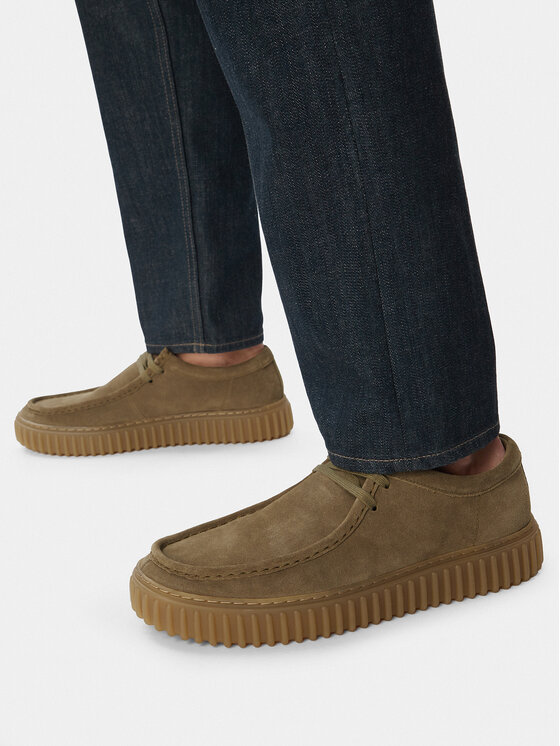 Clarks Clarks Обувки Torhill Lo 26187378 Зелен