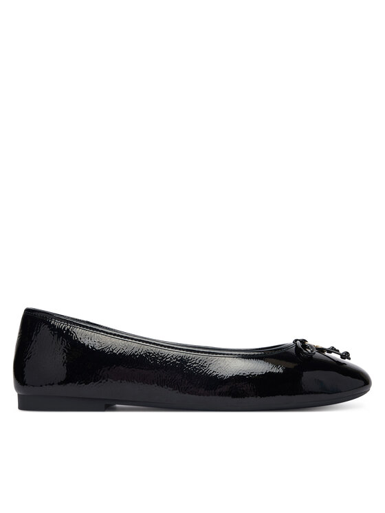 Tommy Hilfiger Tommy Hilfiger Балеринки Hilifger Patent Ballet FW0FW09005 Черен