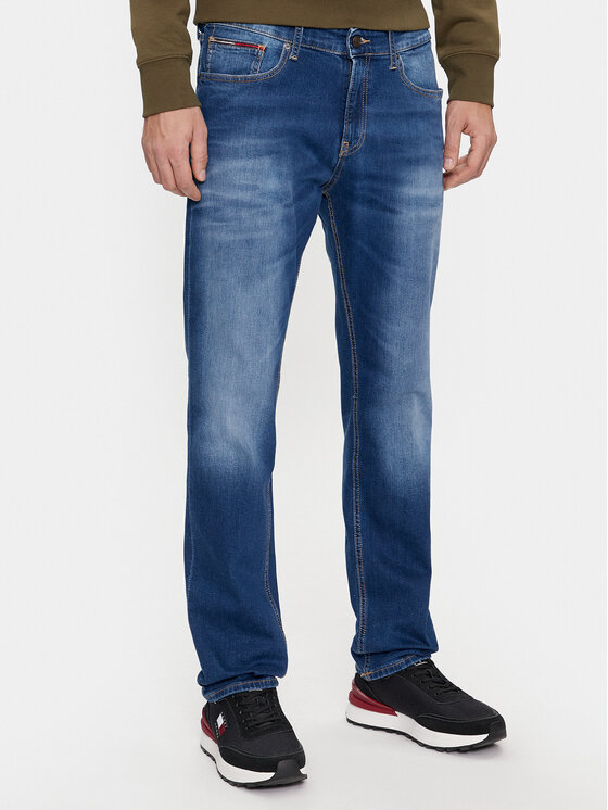 Tommy Jeans Tommy Jeans Traperice Ryan DM0DM09551 Plava Straight Fit