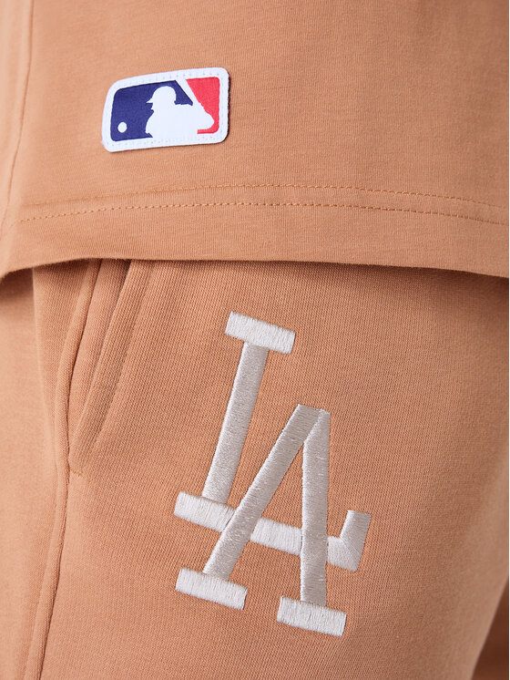 New Era New Era Majica LA Dodgers MLB League Essential 60596179 Oranžna Regular Fit