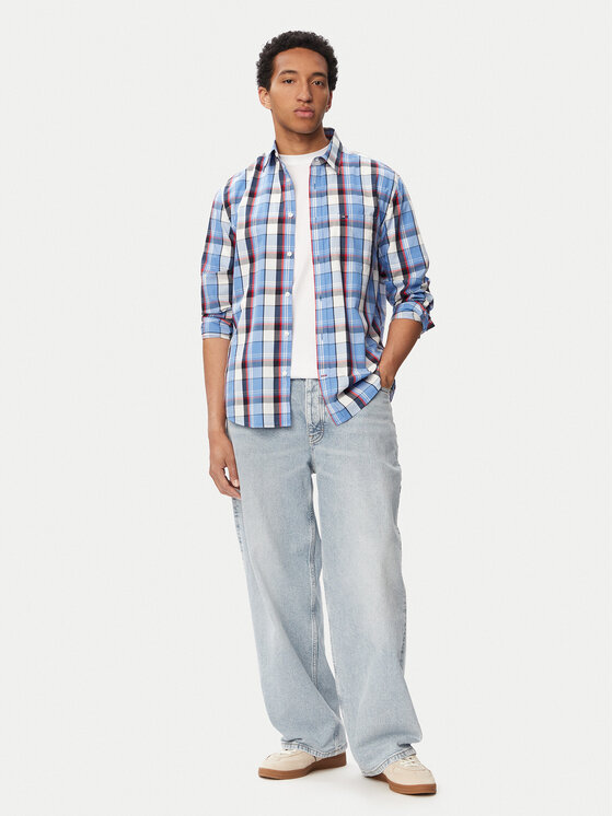 Tommy Jeans Tommy Jeans Jeans Theo Baggy DM0DM23739 Hellblau Loose Fit