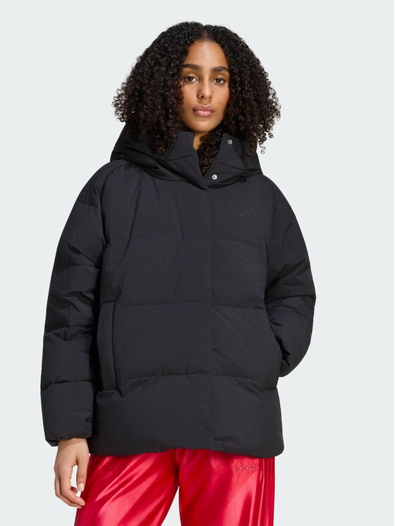 adidas adidas Kurtka puchowa 165616 Czarny Loose Fit