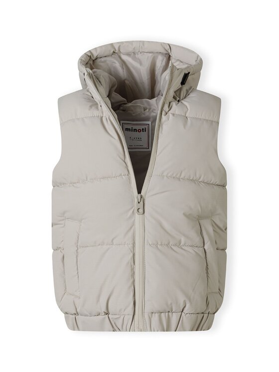 minoti minoti Kamizelka 27gilet79 Szary Regular Fit
