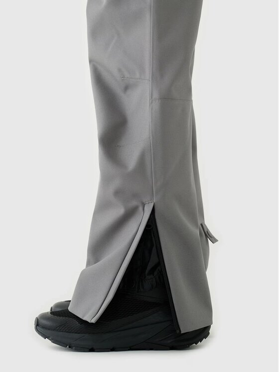 4F 4F Pantaloni da sci 4FJWAW24TFTRM655-24S Grigio Regular Fit