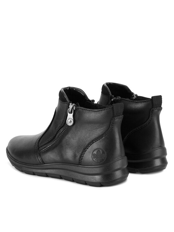 Rieker Rieker Μποτάκια Z0060-00 Μαύρο