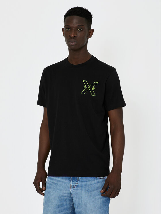 Richmond X Richmond X T-särk Rached UMP24031TS Must Regular Fit