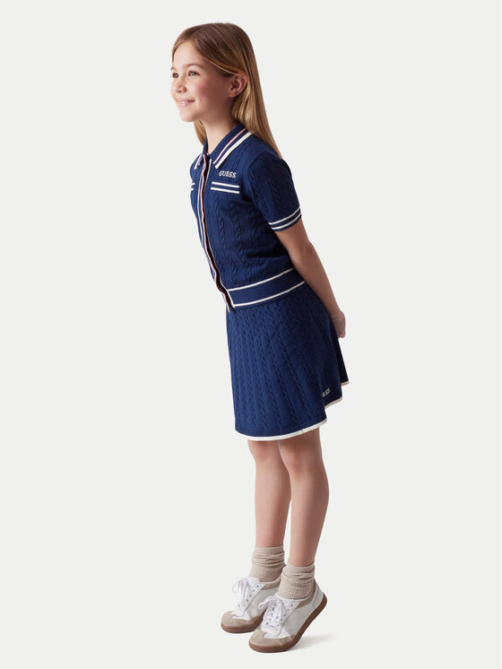 Guess Guess Кардиган J6RR16 Z4652 Тъмносин Regular Fit