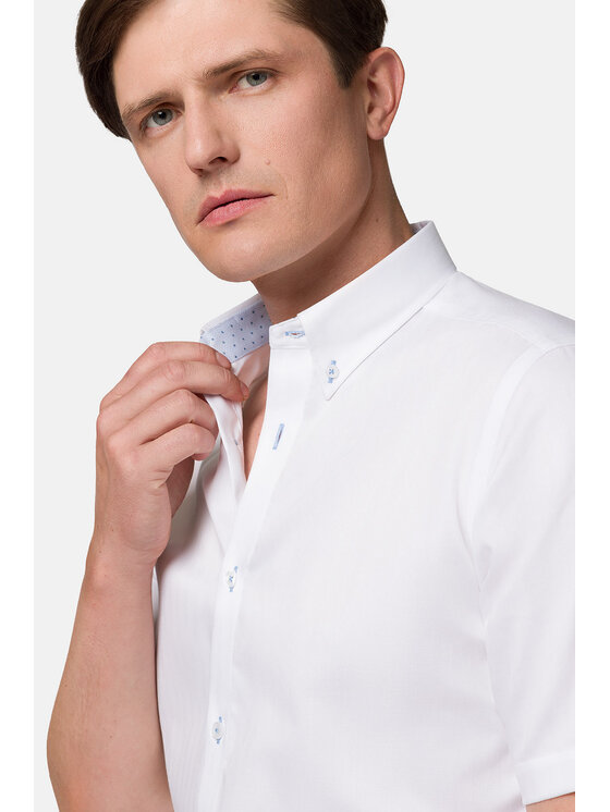 Lancerto Lancerto Koszula Sally KO073123000042 Biały Slim Fit