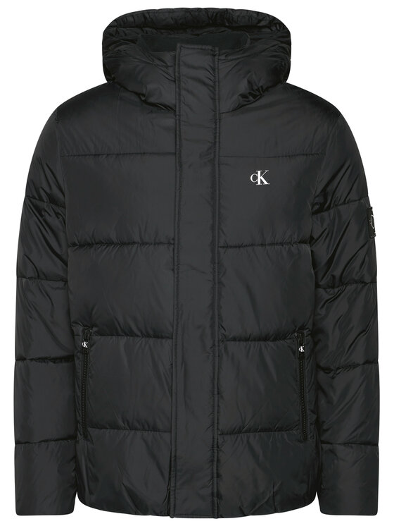 Calvin Klein Jeans Calvin Klein Jeans Télikabát J30J316055 Fekete Regular Fit