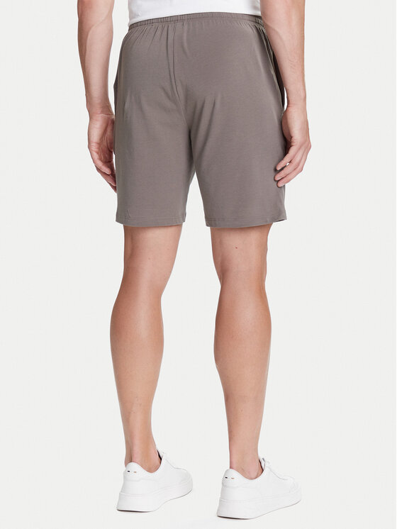 BOSS BOSS Szorty sportowe Mix&Match 50515314 Brązowy Regular Fit
