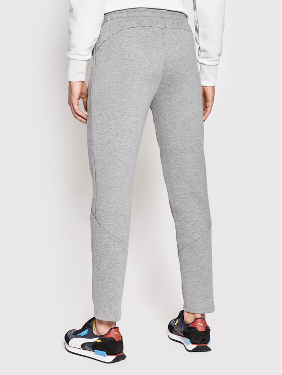 Puma Puma Spodnie dresowe Evostripe 847404 Szary Slim Fit
