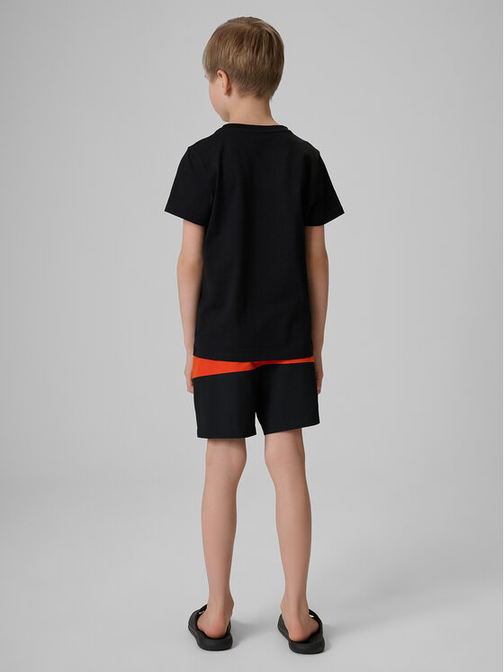 4F 4F Szorty sportowe BEACHSIDE CHILL Czerwony Board Fit