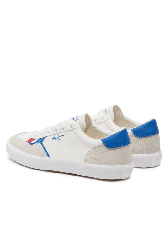 Pepe Jeans Pepe Jeans Sneakersy Travis Brit M PMS31038 Biela
