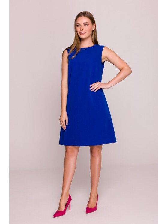 Stylove Stylove Sukienka codzienna S408 Niebieski A-Line Fit