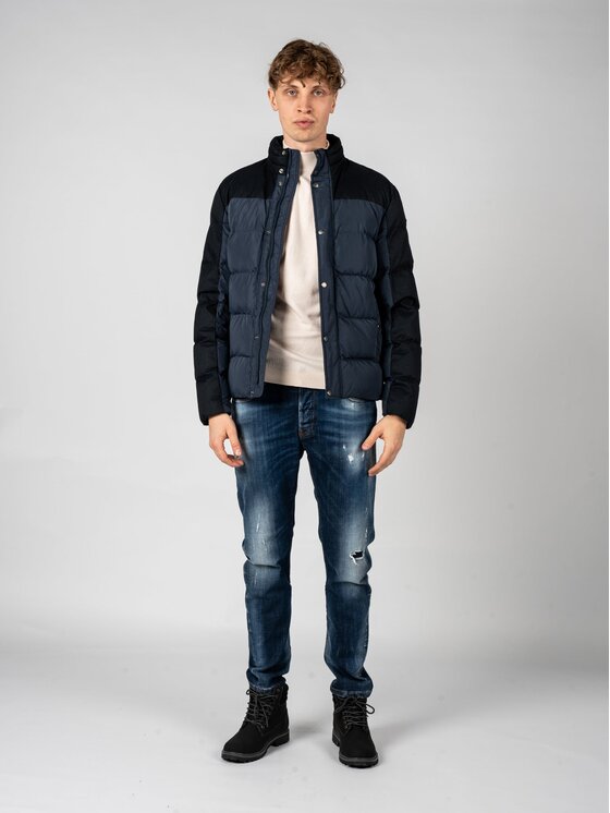 Geox Geox Bunda pro přechodné období M2629A TC160 Modrá Regular Fit