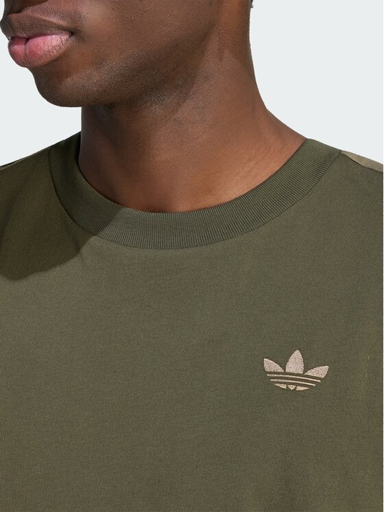 adidas adidas T-Shirt 159141 Zielony Oversize