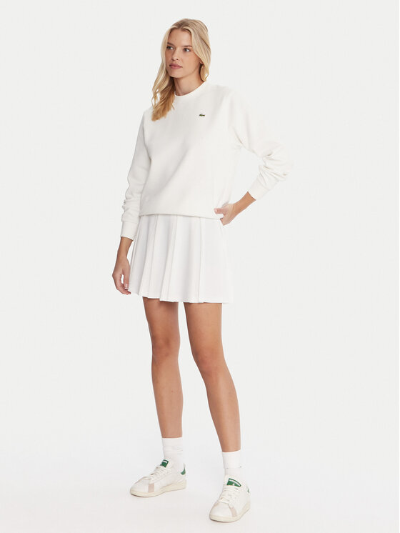 Lacoste Lacoste Bluza SF5245 Écru Relaxed Fit