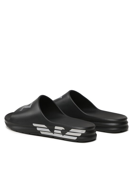 EA7 Emporio Armani EA7 Emporio Armani Šľapky XBP008 XK337 N763 Čierna