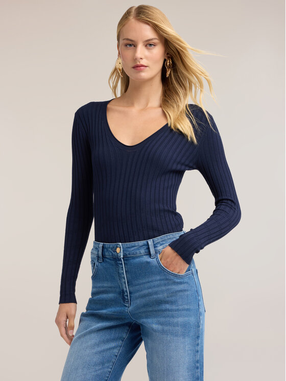 Motivi Motivi Maglione M266W003982N034 Blu Slim Fit
