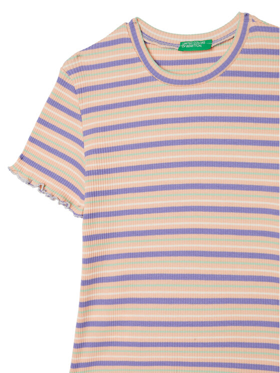 United Colors Of Benetton United Colors Of Benetton T-Shirt 3TLVC10N0 Barevná Regular Fit