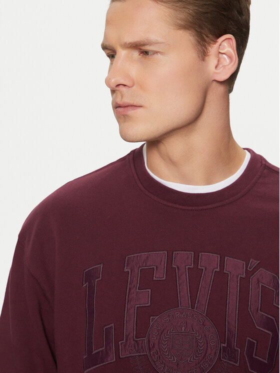 Levi's® Levi's® Pulóver Graphic 38712-0442 Lila Relaxed Fit
