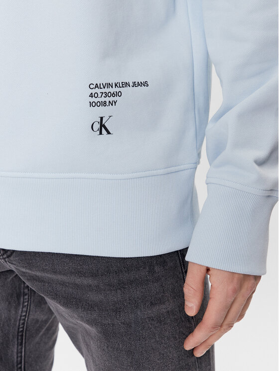 Calvin Klein Jeans Calvin Klein Jeans Μπλούζα Modern Metals J30J324631 Γαλάζιο Regular Fit
