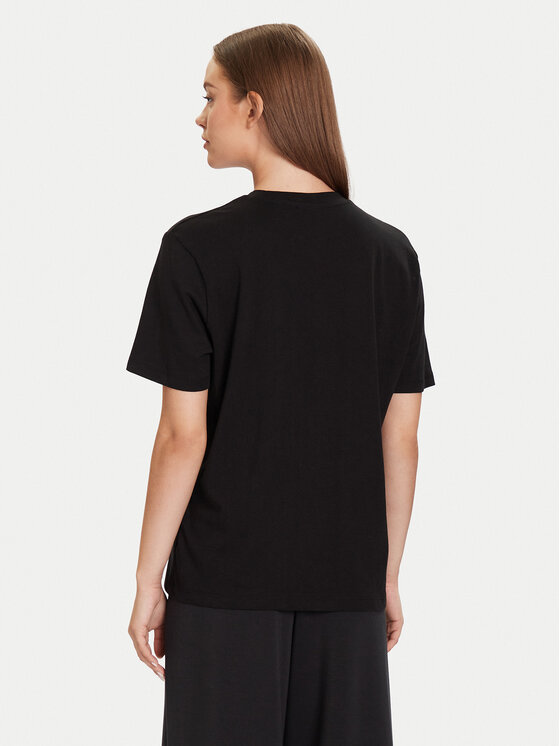 Guess Guess T-shirt V5BI09 I3Z14 Crna Relaxed Fit