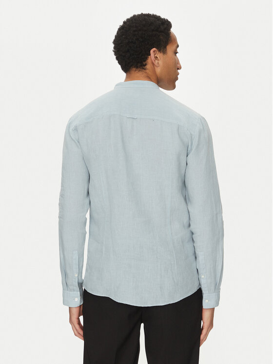 HUGO HUGO Marškiniai Elvory 50490740 Žydra Slim Fit