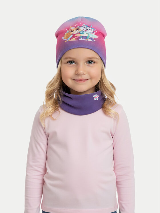 Paw Patrol Paw Patrol Set căciulă și fular tip guler CEO-ACCCS-AW25-316PAW Violet