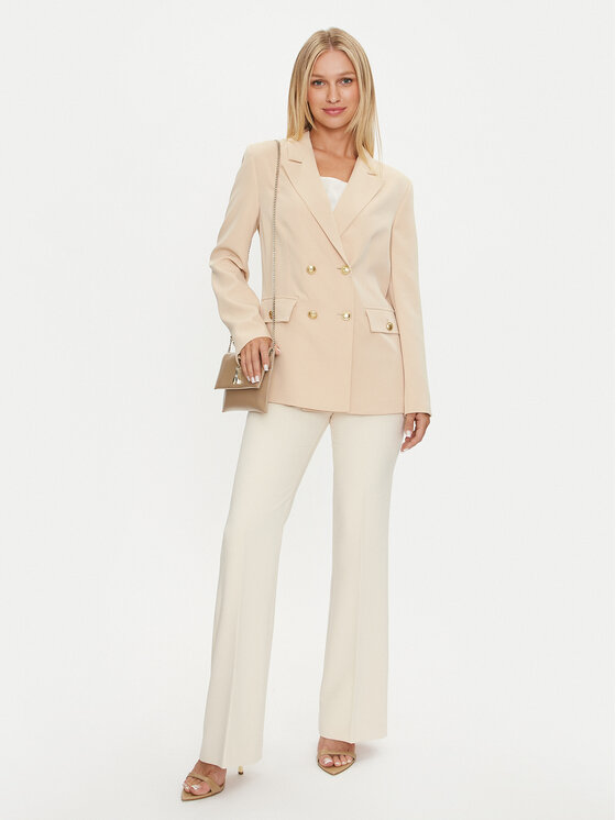 Guess Guess Піджак Fiona W4YN54 WFWX2 Бежевий Regular Fit