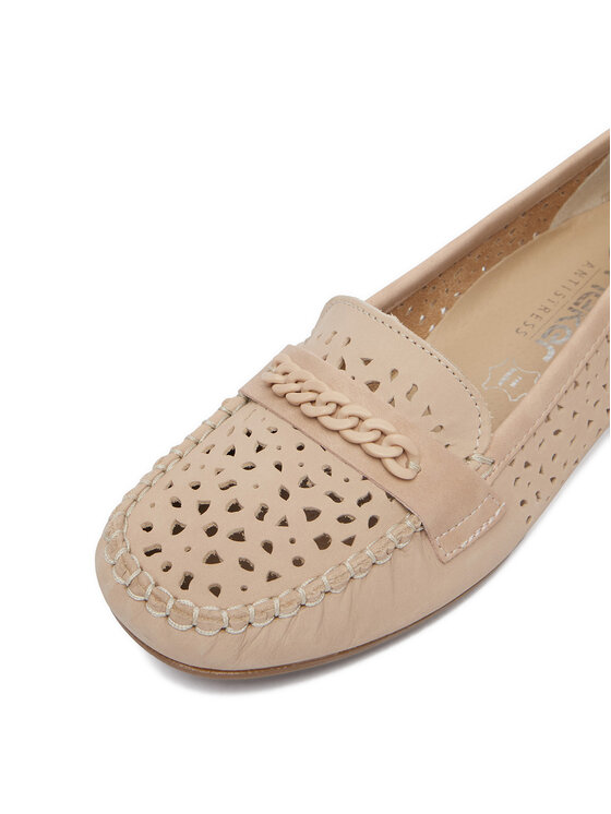 Rieker Rieker Mocassini CEO-40068-61 Beige