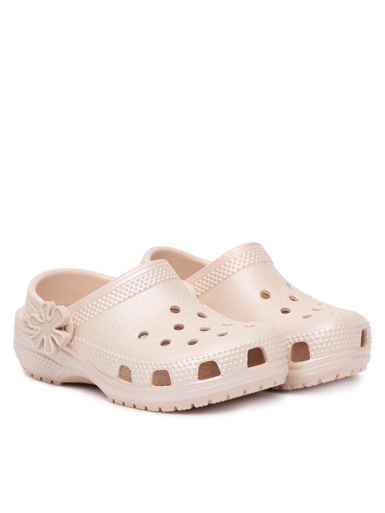 Crocs Crocs Klapki Classic Pearl Shine Clog T 212815 Różowy