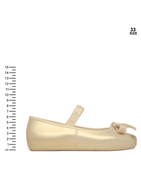 Melissa Melissa Balerinos Mini Melissa Sophie Crush Inf 37837 Geltona