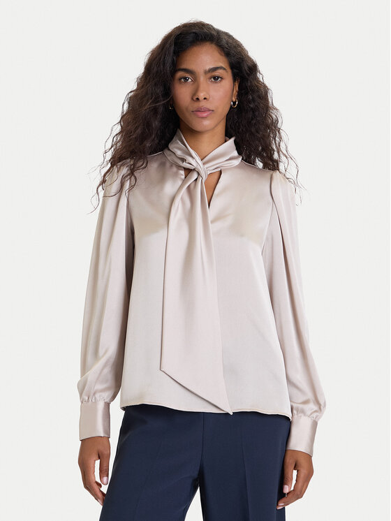 Vero Moda Vero Moda Bluse Nini 10336252 Beige Standard Fit