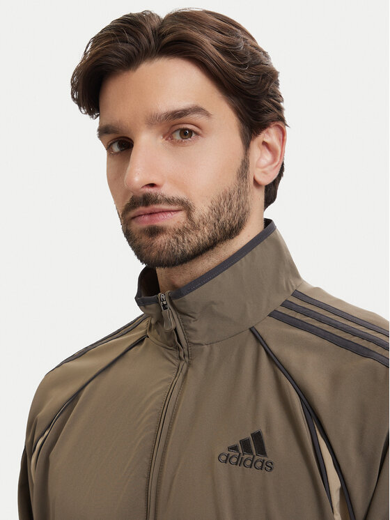 adidas adidas Sweatshirt adicolor Teamgeist KD5860 Khakifarben Loose Fit