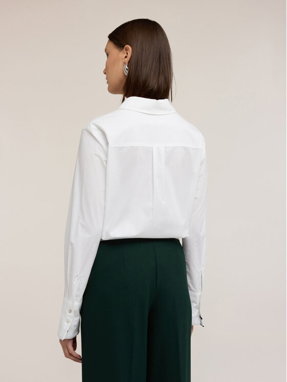 Motivi Motivi Camicia 5274Q000870N011 Bianco Regular Fit