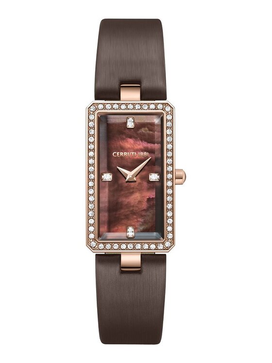 Cerruti 1881 Cerruti 1881 Zegarek Cerruti-CIWLA0112003 Brązowy