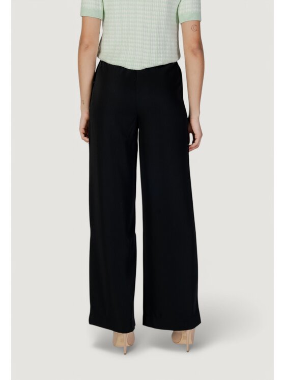 Morgan De Toi Morgan De Toi Pantaloni palazzo 242-PBIRD Nero Palazzo Fit