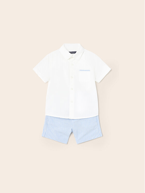 Completo camicia e pantaloncini 1295 Multicolore